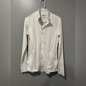 Athleta Jacket in White Size Small Tall